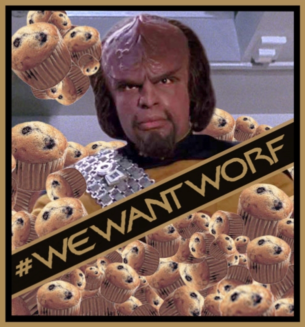 We Want Worf mini-muffins